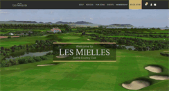 Desktop Screenshot of lesmielles.com
