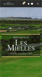 Mobile Screenshot of lesmielles.com