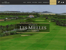 Tablet Screenshot of lesmielles.com
